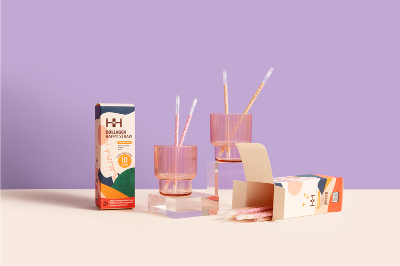 Collagen Happy Straw